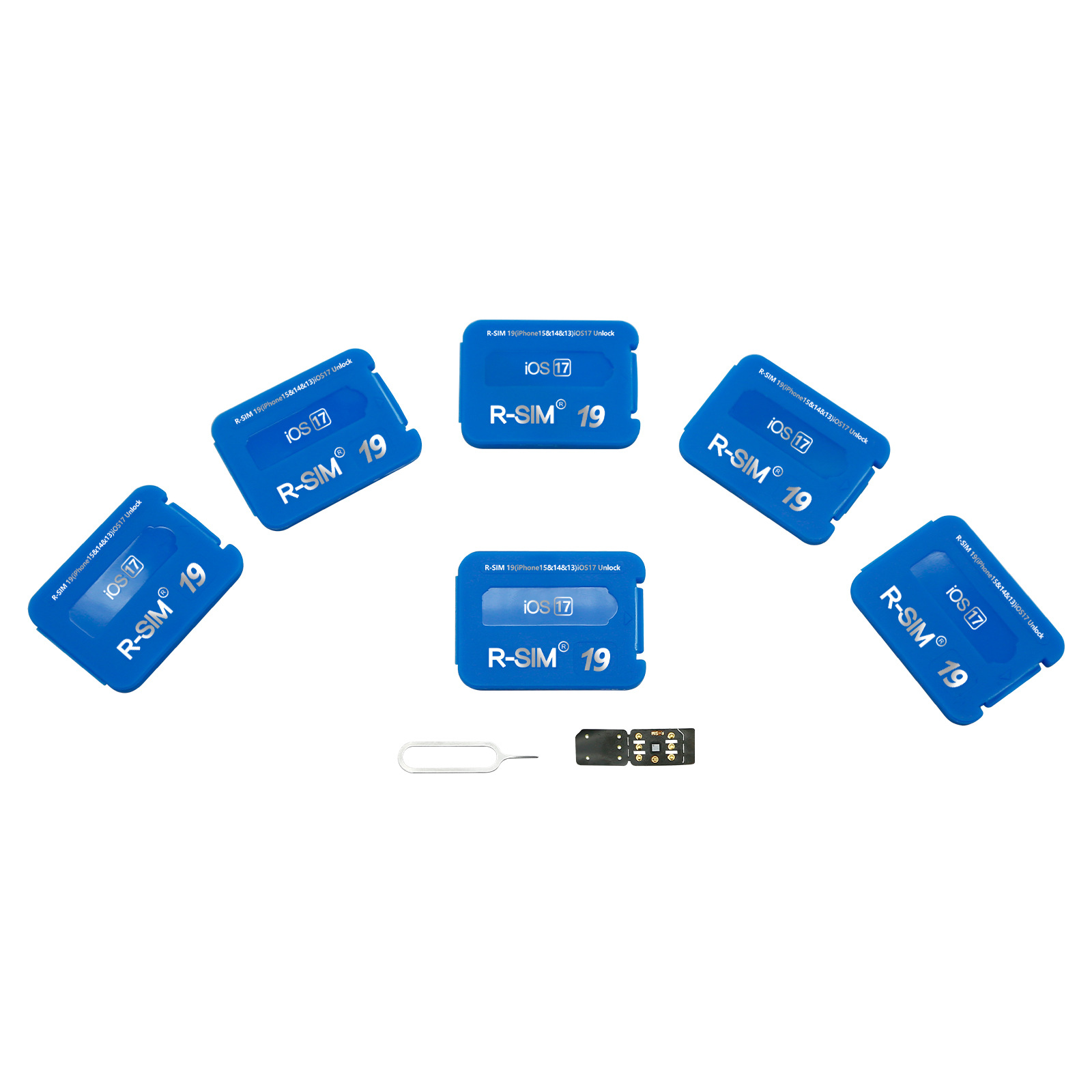 R-SIM19 dual-chip automatic unlock for iPhone15 Series 5g version iOS17 unlock card stickers