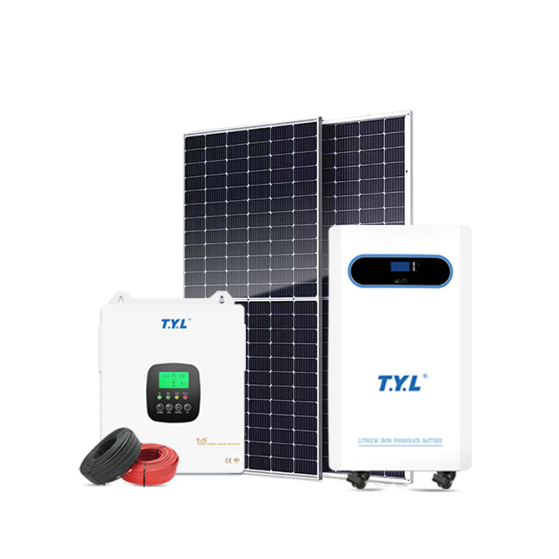 8Kw Solar Generator Off-Grid Household Inverter Energy Storage Power Generation Integrated Solar Photovoltaic Power Generation System