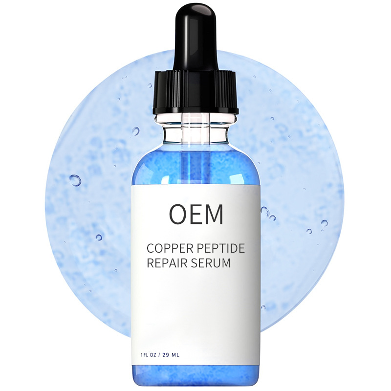 Cross-Border Customized Copper Peptide Repair Essence Soothes Redness, Moisturizes, Repairs, Fades Fine Lines, Brightens Skin Tone, and Is Processed by Third-Party Processing