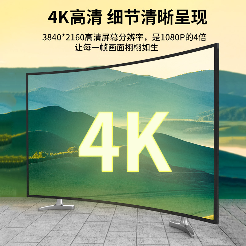 Jinghua Hdtv2.0 Version Hd Cable Wholesale Computer Tv Monitor Cable HDMI Factory Display 4K