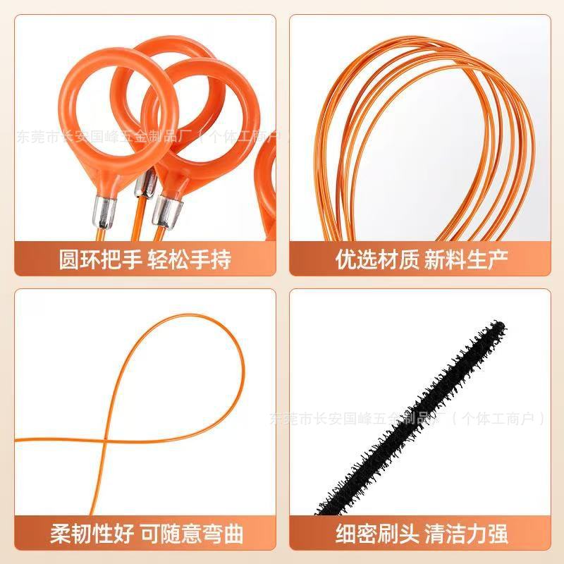 Очиститель сливного трубопровода для раковины, быстрое разблокирование трубопровода для кухни и туалета, производитель тросов