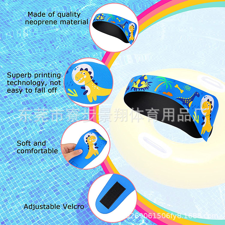 Customized Diving Material Ear Protection Headband Manufacturer Waterproof Adult and Kidsren Swimming Ear Protection Headgear Sports Sweat Protection Headgear