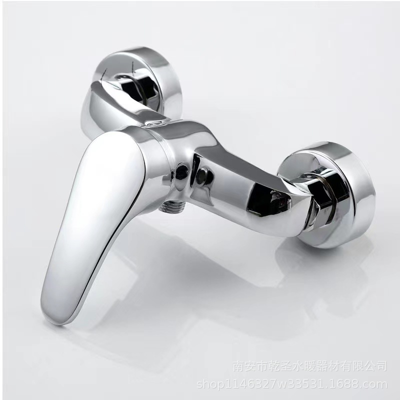 Смеситель для душа 304 из нержавеющей стали, холодная и горячая вода, смеситель для душа с наклоном, настенный