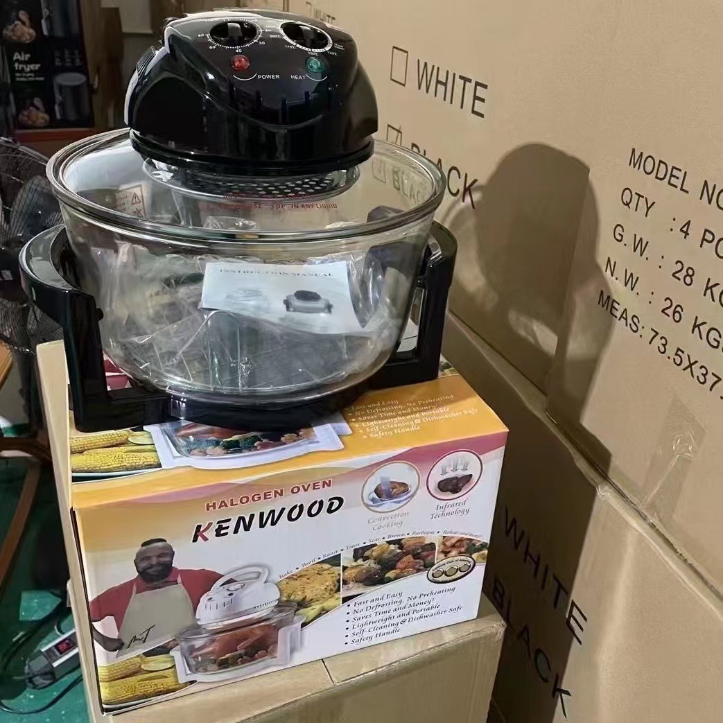 Cross-Border Factory Customized Air Fryer 20 Liters Light Wave Oven High Power Export Special Multi-Functional Visual Large Capacity