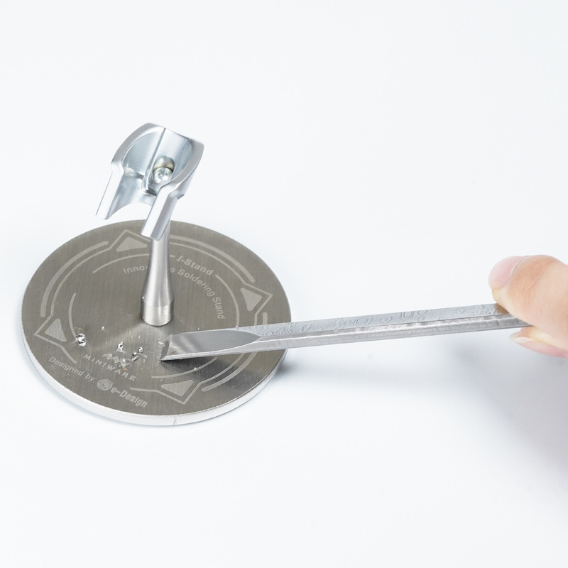 I-stand soldering iron bracket TS101 intelligent electric soldering iron SA80 mini soldering station soldering iron special stainless steel bracket