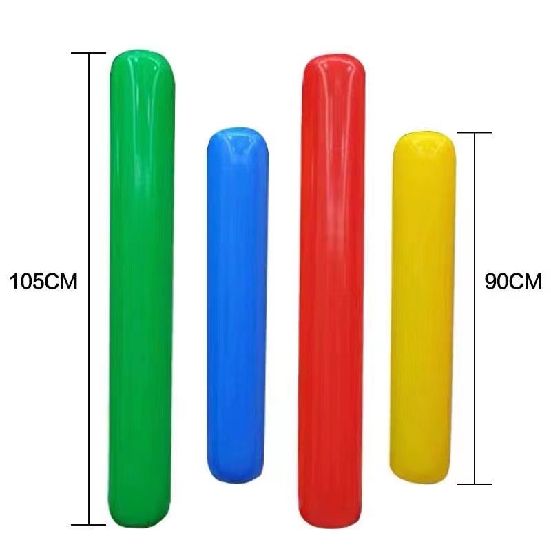Spot Kindergarten Physical Thickeneded Toy Air Stick Sensory Training Family Sports Equipment Refueling Stick Inflatable Stick