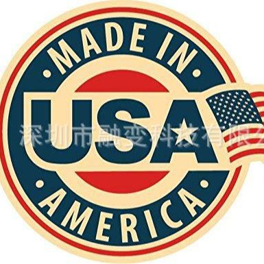 Shenzhen cross-border popular God Bless America Flag US Independence Day stickers 5-inch