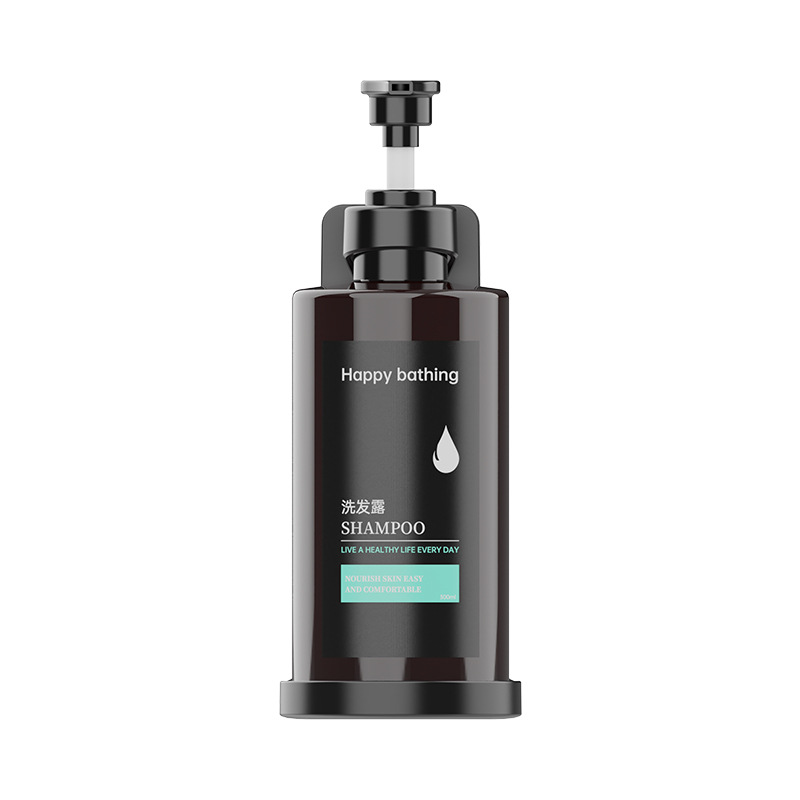 No Punching Wall-Mounted Hotel Bathroom Kitchen Soap Dispenser Hand Soap Shower Gel Shampoo Push-Type Soap Dispenser