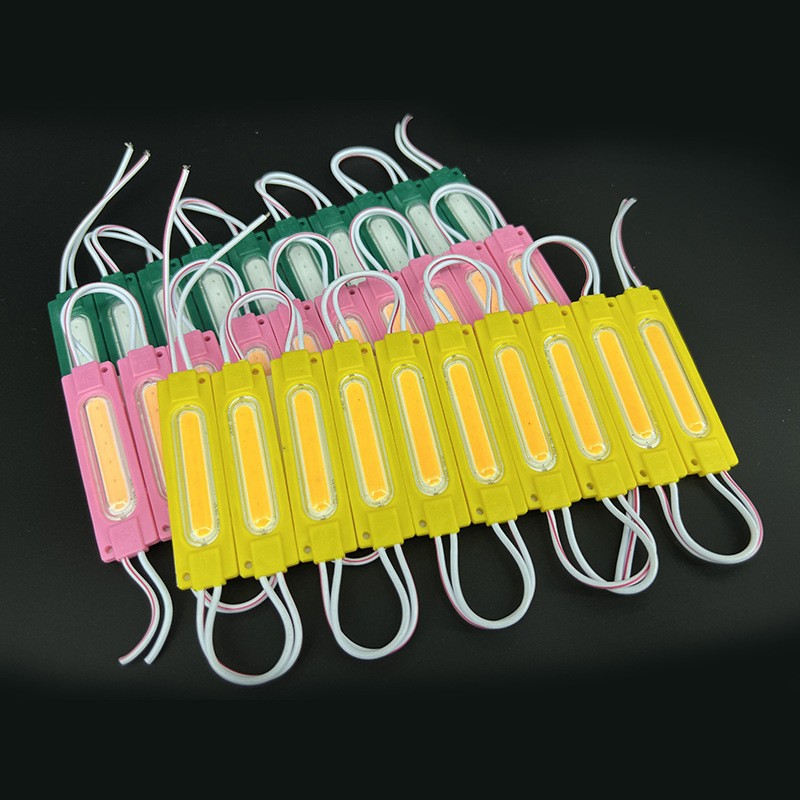 engineering advertising lamps led module injection light emitting signature lamp cob module lens light emitting module