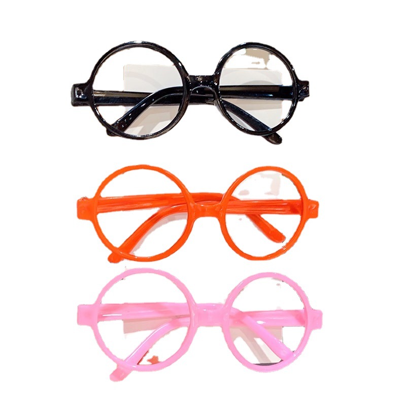 Lensless Children's Glasses Frame Cute Princess Kids Baby Baby Girls' Eyes Mirror Trendy Cartoon Toys for Boys