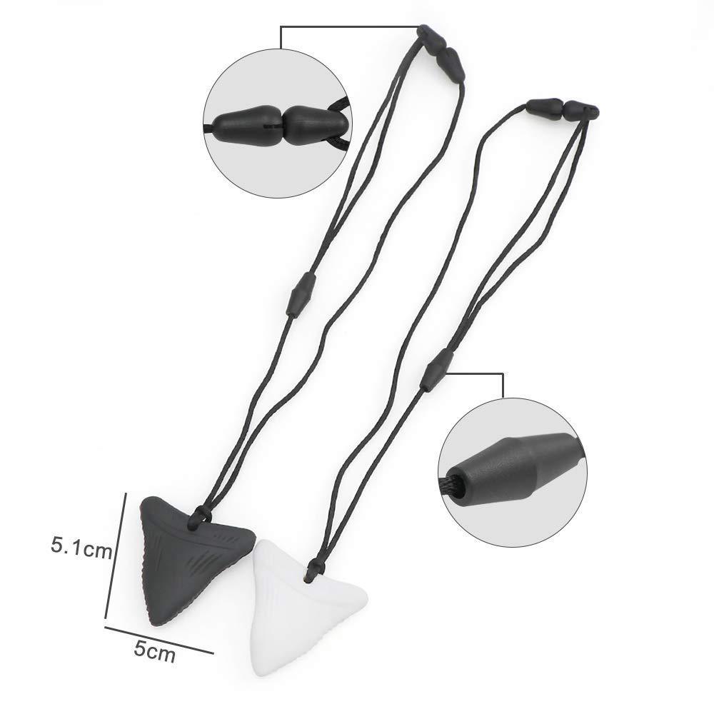 Amazon's Most Popular Silicone Shark Teether Silicone Kidsren's Teething Stick Creative Sensory Chewing Pendant Necklace