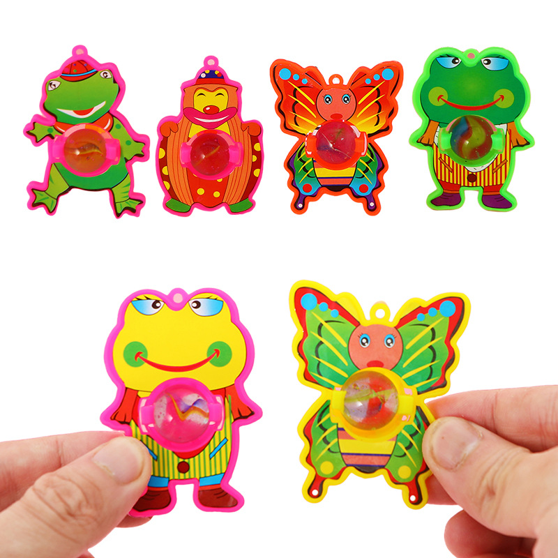 Cartoon Animal Cartoon Pinball Toy Kindergarten Children's Day Cartoon Small Gift Gift Toy