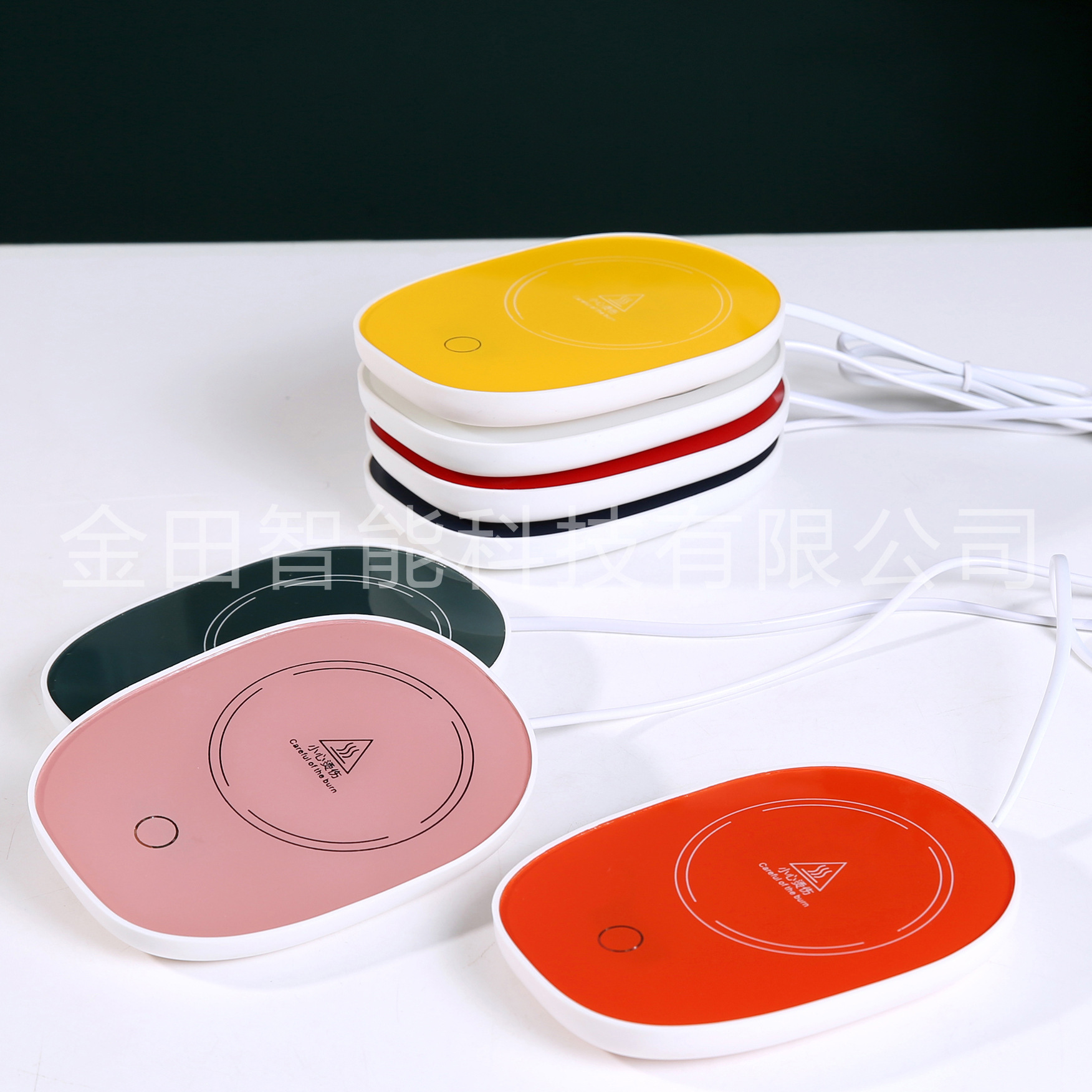 55 degree constant temperature coaster intelligent constant temperature coaster gravity heatable constant temperature Coaster USB socket office coaster