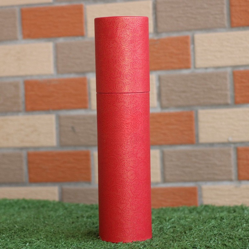 Photo Tube Antique Shop Antique Shop Packaging Tube Storage Barrel Paper Box Photo Box Paper Tube with Lid Party Drawing Tube