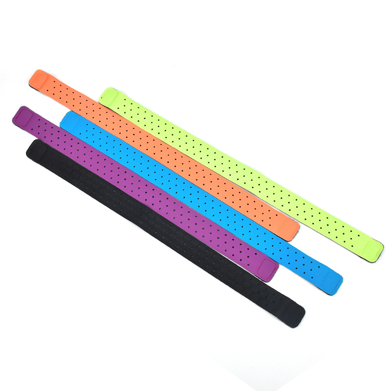 Heart Rate Armband Sports Bluetooth Elastic Replacement Strap Lycra Velcro Bicycle Fitness Strap Cross Border Hot Sale