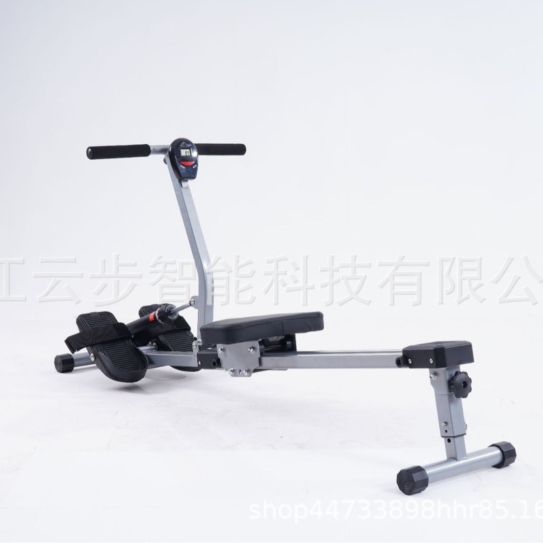 Single-Pole Hydraulic Rowing Machine Cross-Border Export Foreign Trade Manufacturer Direct Sales Foldable Liquid Resistance