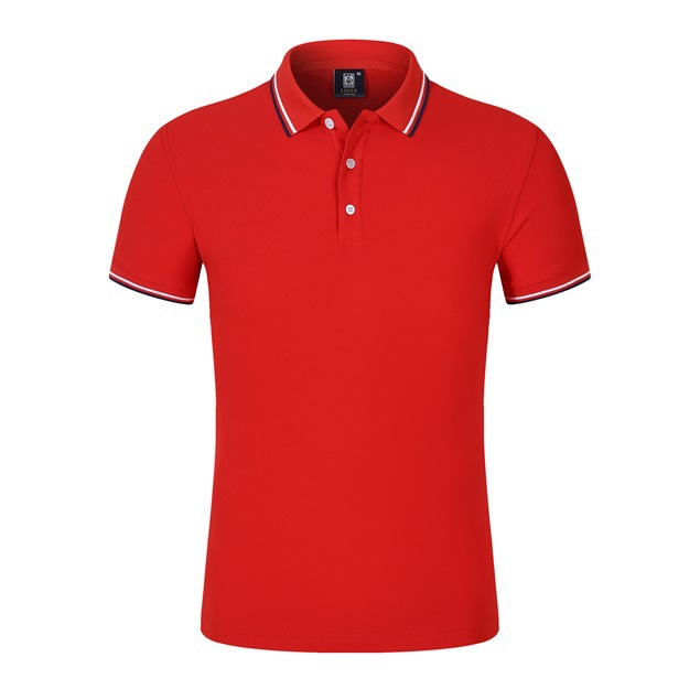 Washed Cotton Lapel Polo Shirt Enterprise Group Work Clothes Customized T-Shirt with Edge Advertising Shirt Embroidery Printing LOGO