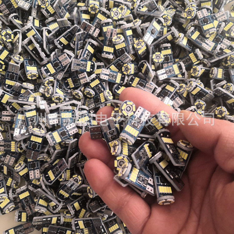 Hot selling width indicator lamp T10 car LED lamp 401415smd canbus width indicator lamp w5w license plate lamp infinite