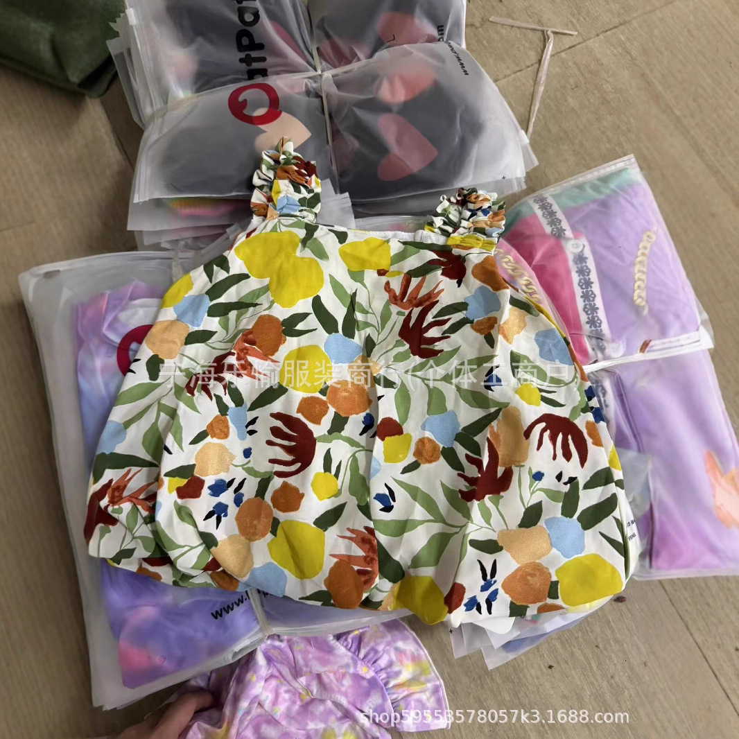 Patpat Export Kidsren's Clothing Miscellaneous Amazon Men's and Women's Two-Piece Set Factory Direct Sales Kids' Clothes