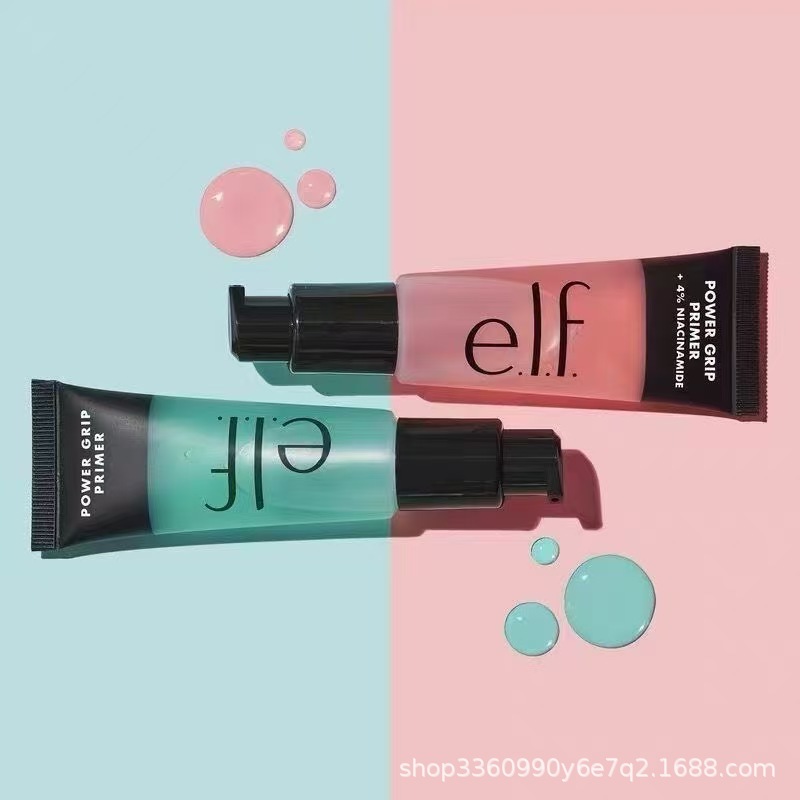 Cross-Border Exclusive Elf Power Grip Makeup Gel Gel to Even Skin Tone, Moisturizing Primer and Isolation Ready Stock