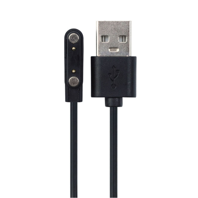 Universal children's phone watch charging wire smart bracelet watch juicer 4 contacts 2 pins magnetic suction data cable