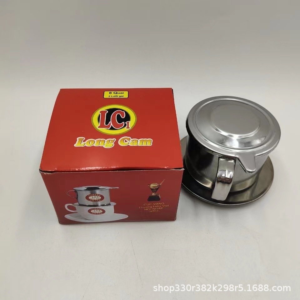 Вьетнамская нержавеющая стальная кофейная кастрюля 6Q7Q8Q новый продукт Вьетнам кастрюля кофейный пресс кофейная капельная кастрюля