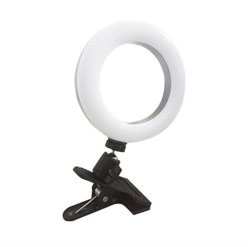 Amazon 6inch Fill Light Pan/Tilt Flash Bracket Background Clip Ring Spherical Pan/Tilt Vigorously Clamp Dimming