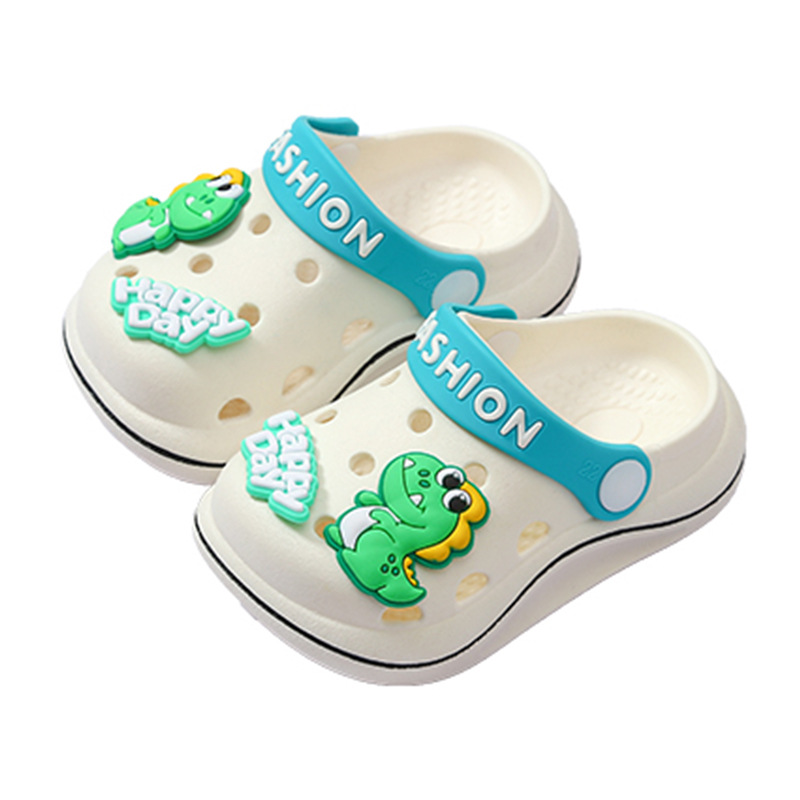 Children's Crocs Baotou Slippers Boys and Girls Non-Slip Breathable Lightweight Soft Soled Home Outdoor Beach Sandals