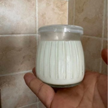 Запечатанная стеклянная банка для пудинга 160мл, двойная банка для йогурта 200мл