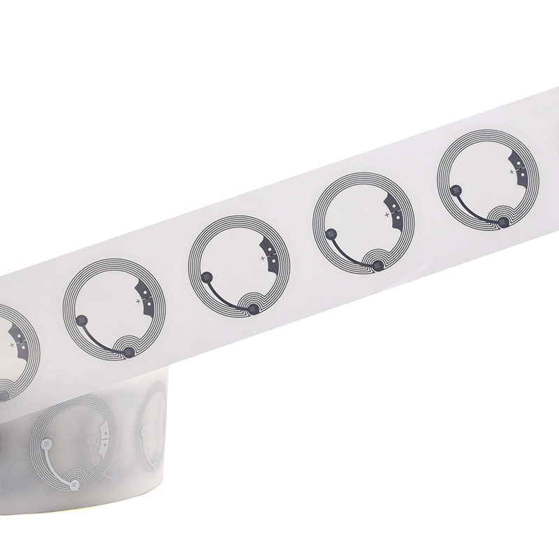 NFC213 Chip Hollow Label Punched 16mm Wet inlay Fudan 13.56mhz High Frequency Music Tag