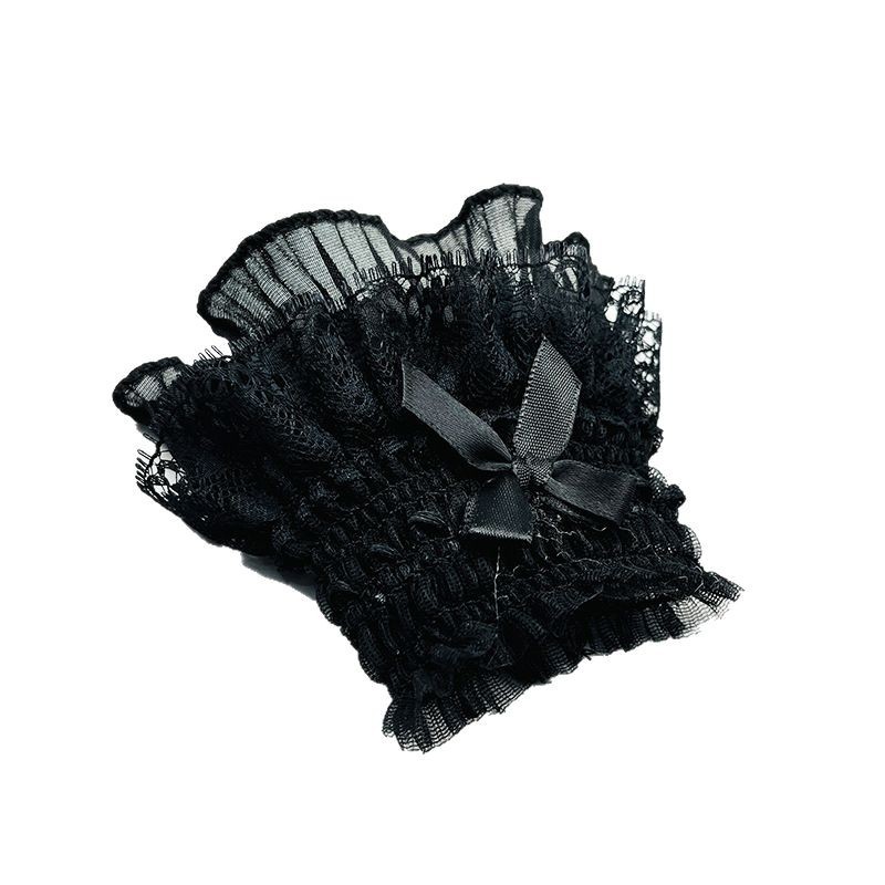 Women's Fake Sleeves All-match Gloves Sweater Inner Sleeve Lace Lace Fake Cuff Decorative Ribbon Shirt Hand Sleeve
