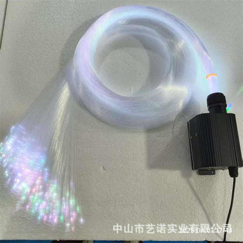 Недорогой комплект звездного неба с дыхающим мигающим эффектом театральный звездный свет 0.75мм 600 волоконно-оптический маленький пакет