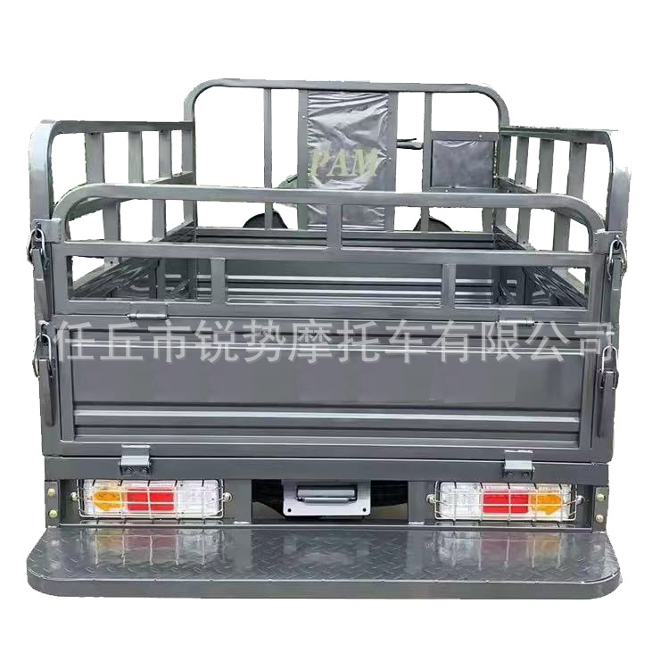 Africa's Best-Selling Three-Wheel Fuel Motorcycle Cargo Agricultural Dump Truck Gasoline Motorcycle Load King Cross-Border