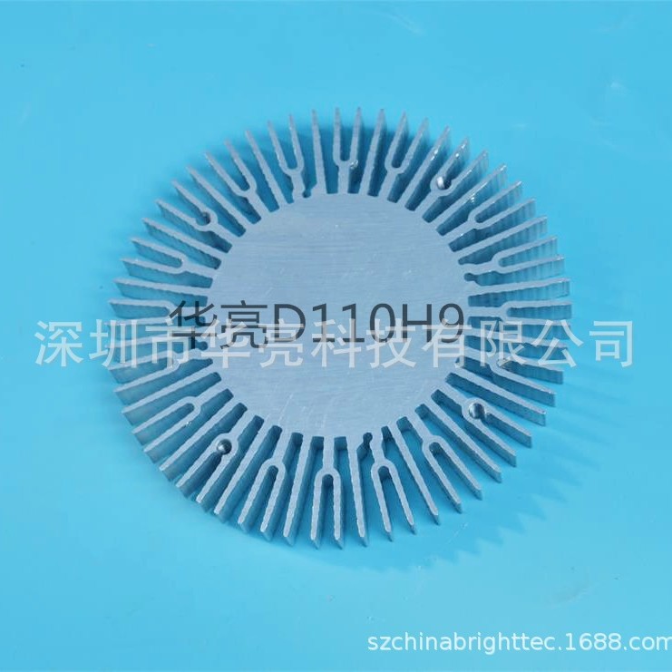COB radiator diameter 110MM thickness 9mm LED sunflower radiator