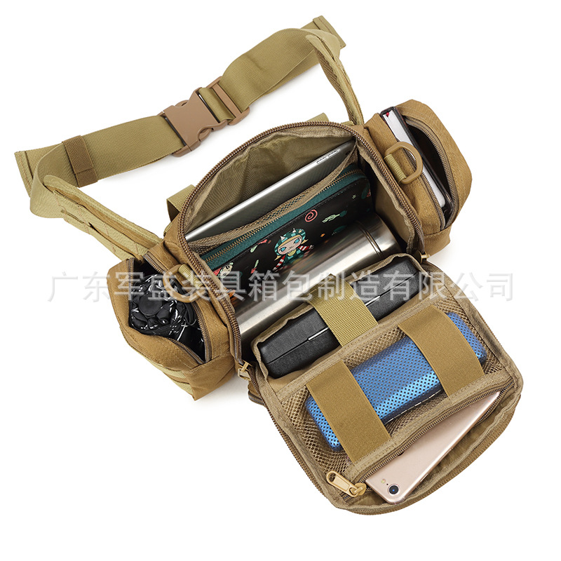 Junsheng increased camera bag outdoor leisure Luya bag fishing bag multi-functional waist bag manufacturers in stock