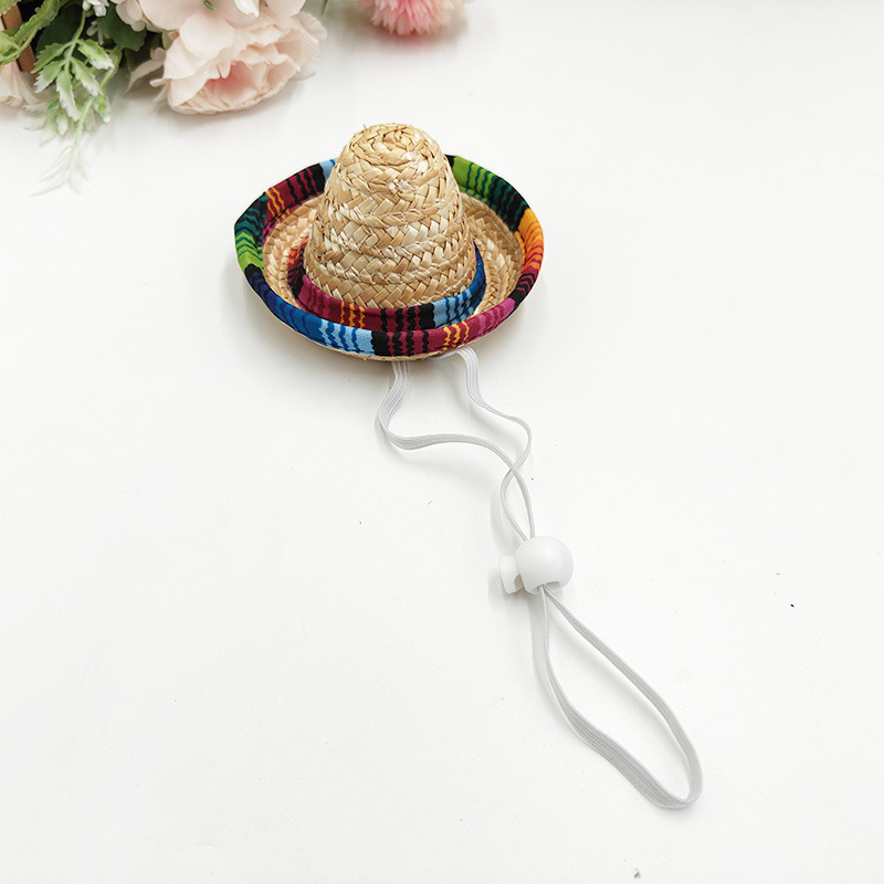 Cross-border Amazon Carnival Halloween Hat Birthday Party Supplies Adult Children Mexican Pet Hat