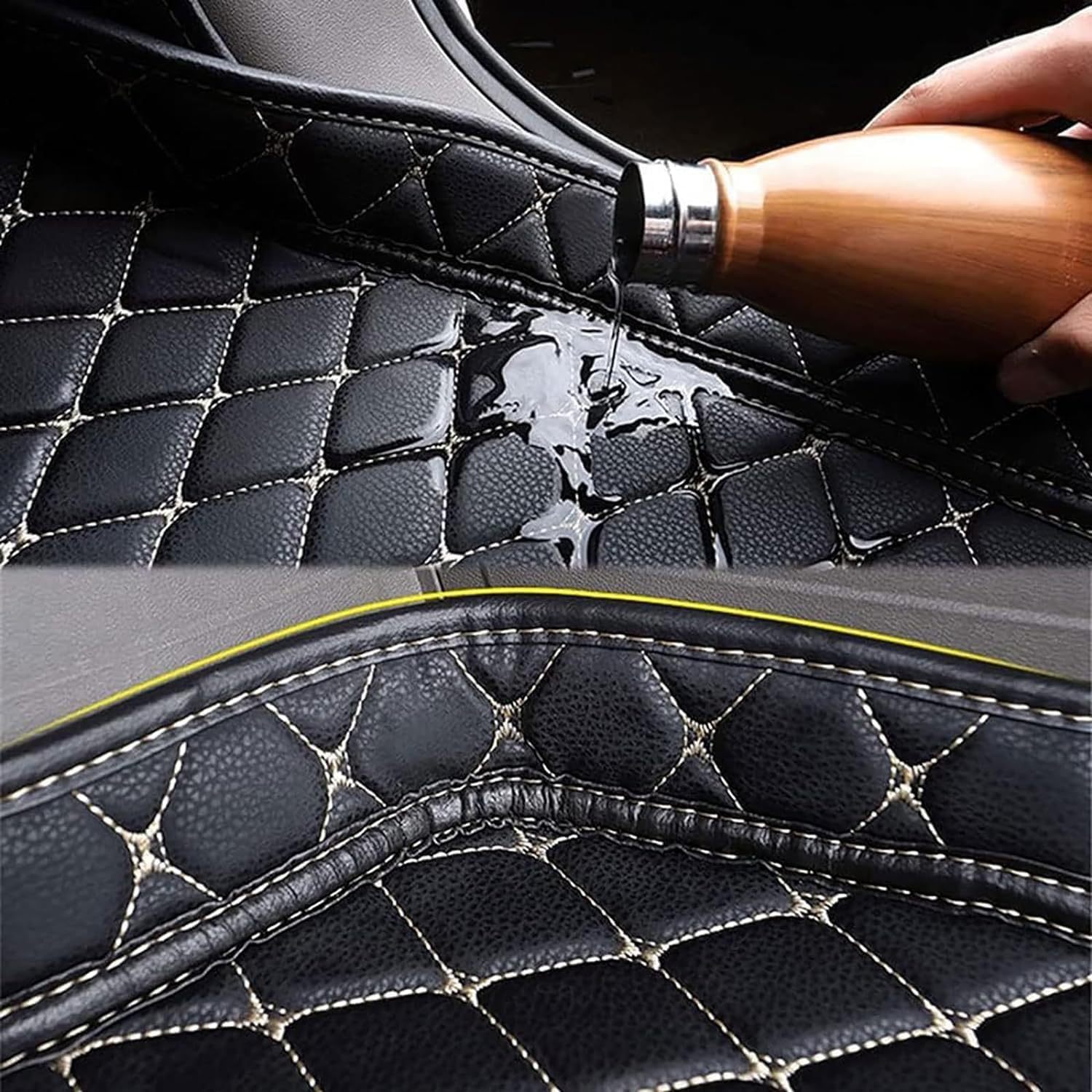 Foreign Trade Car Trunk Mat, Special Car Trunk Mat, High-Sided Flat Trunk Mat, Source Factory