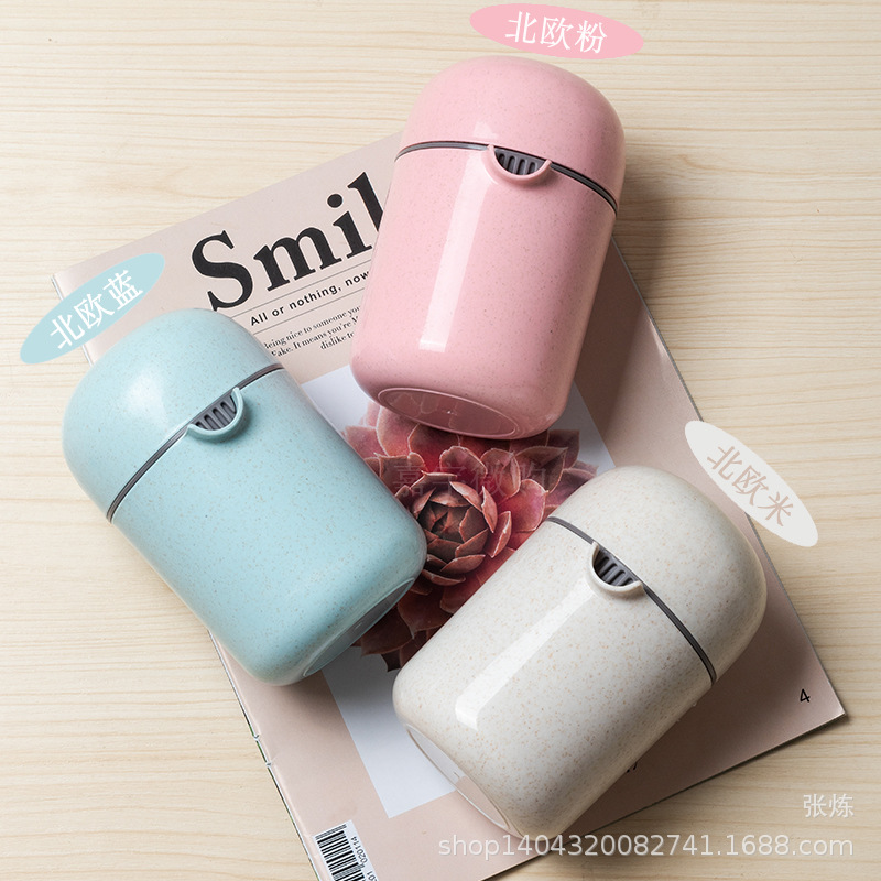 Factory direct sale manual juice cup wheat straw juicer mini family Press fruit juicer