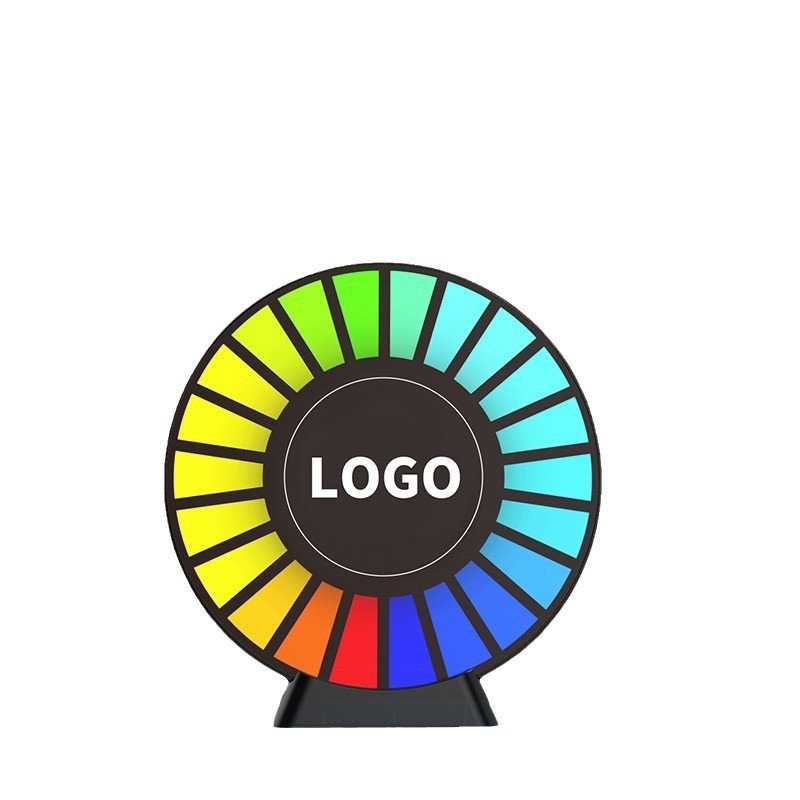 Amazon private model magnetic RGB car voice control pickup atmosphere light car outlet luminous decorative rhythm light