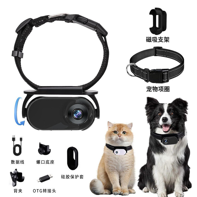 Wholesale Direct Sales Sports Thumb Camera Cross-Border Foreign Trade Exclusively for Students Party Camera Wearable Chest Recorder Vlog