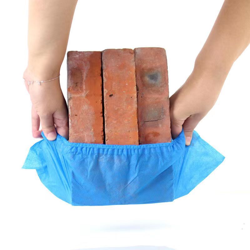 Disposable Shoe Cover Foot Cover Thick Non-slip Wear-resistant Dustproof Student Household Non-woven Shoe Cover Disposable Indoor