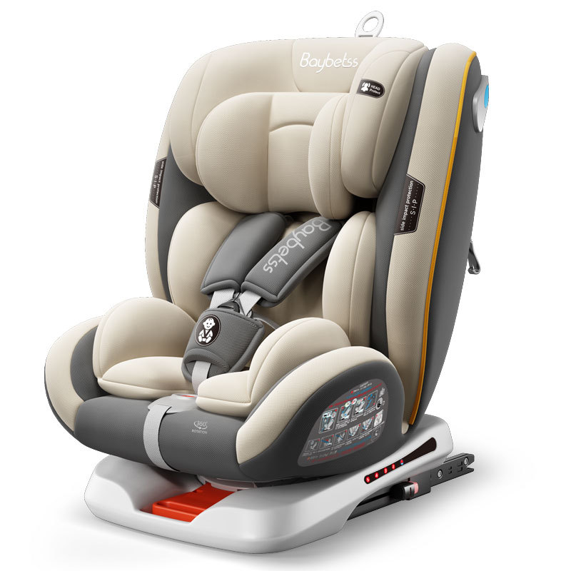 Ningbo Factory Newborn Baby Car Safety Seat 0-12 Years Old Infant Car Seat Rotating Model