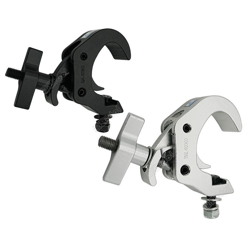 Led Display Fixing Clip Dot Matrix Screen Thick Spring Buckle Truss Adapter Beam Light Hook Background Stand Hook