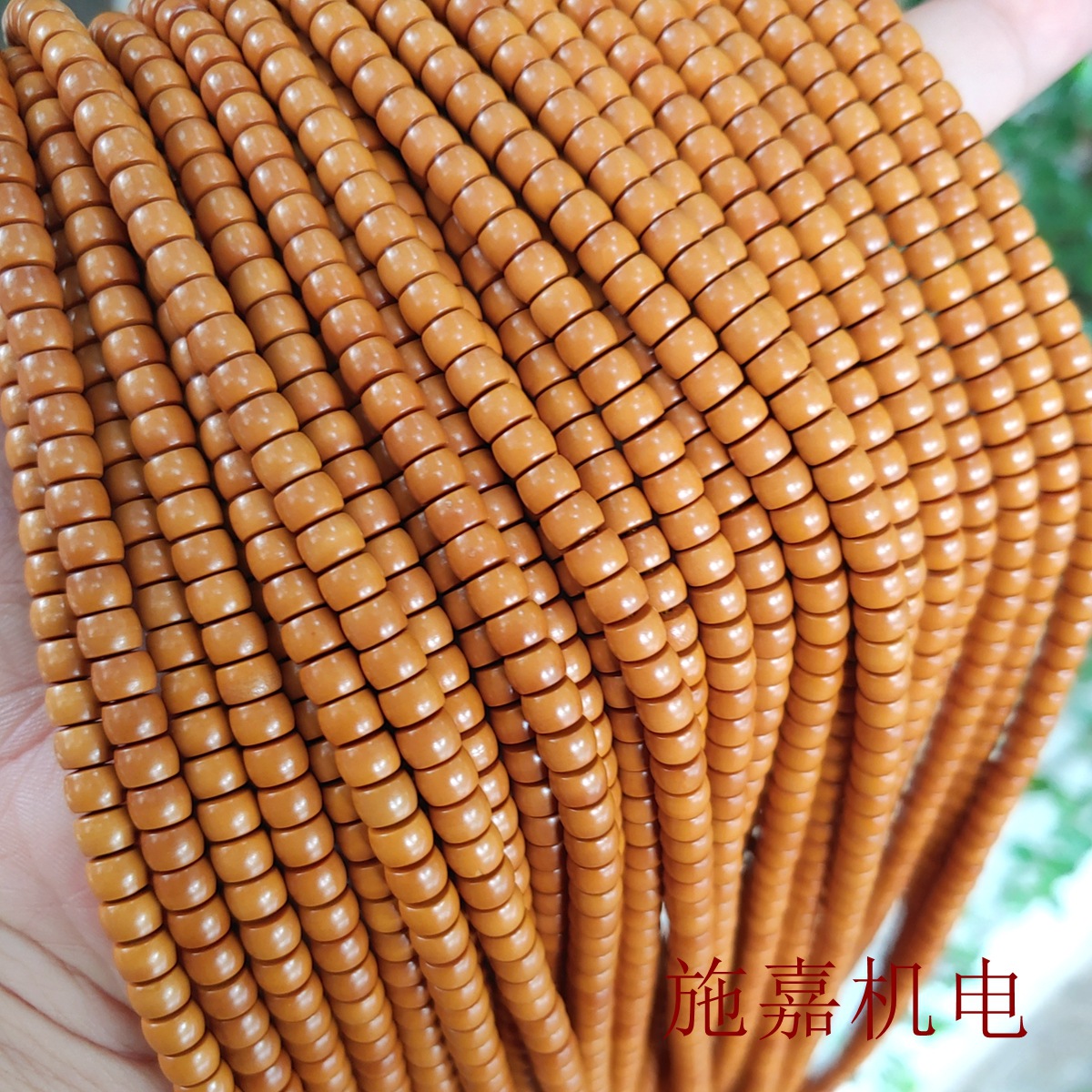 Прямые бусины из оливкового ядра, 5 мм, старинная длинная струна, аксессуары для мужчин и женщин для литературной игры DIY