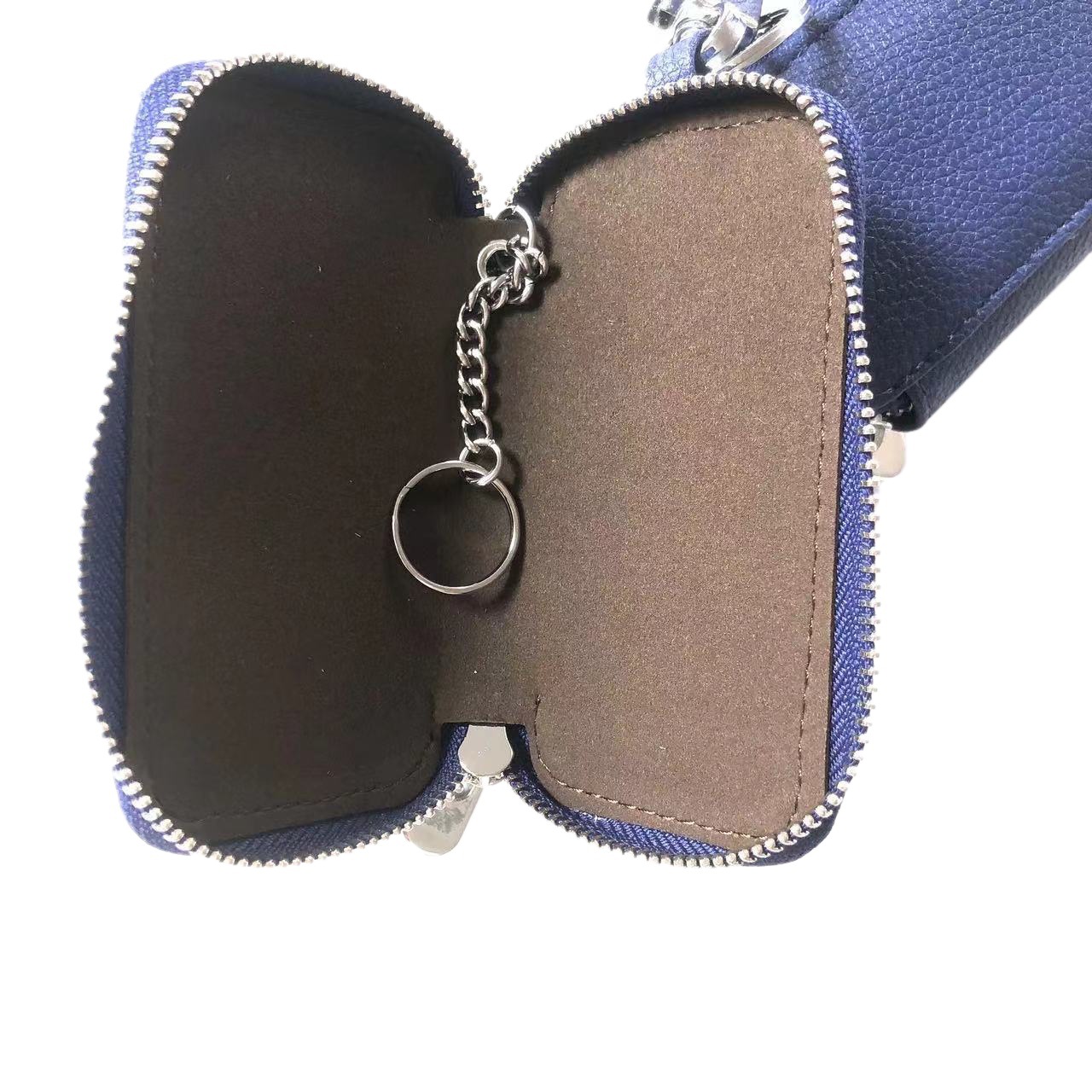 Customized New Style Genuine Leather Fashionable Men's Key Bag Household Simple Mini Women's Car Key Bag Universal