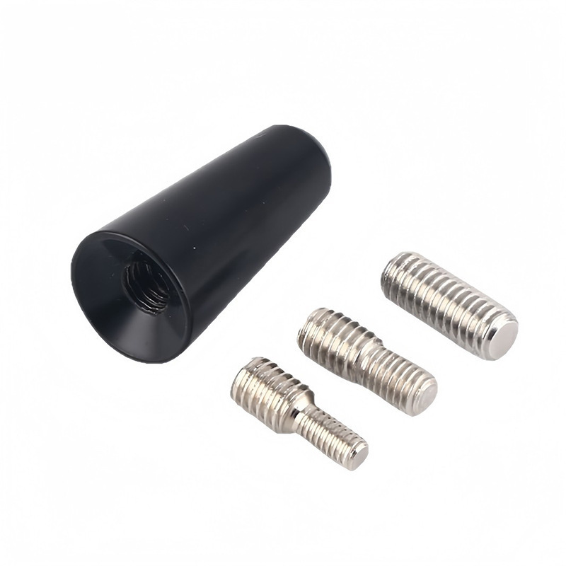 Suitable for Universal Aluminum Car Mini Antenna Pole 3/5/6.5/9cm Rubber Radio Antenna with Strong Signal