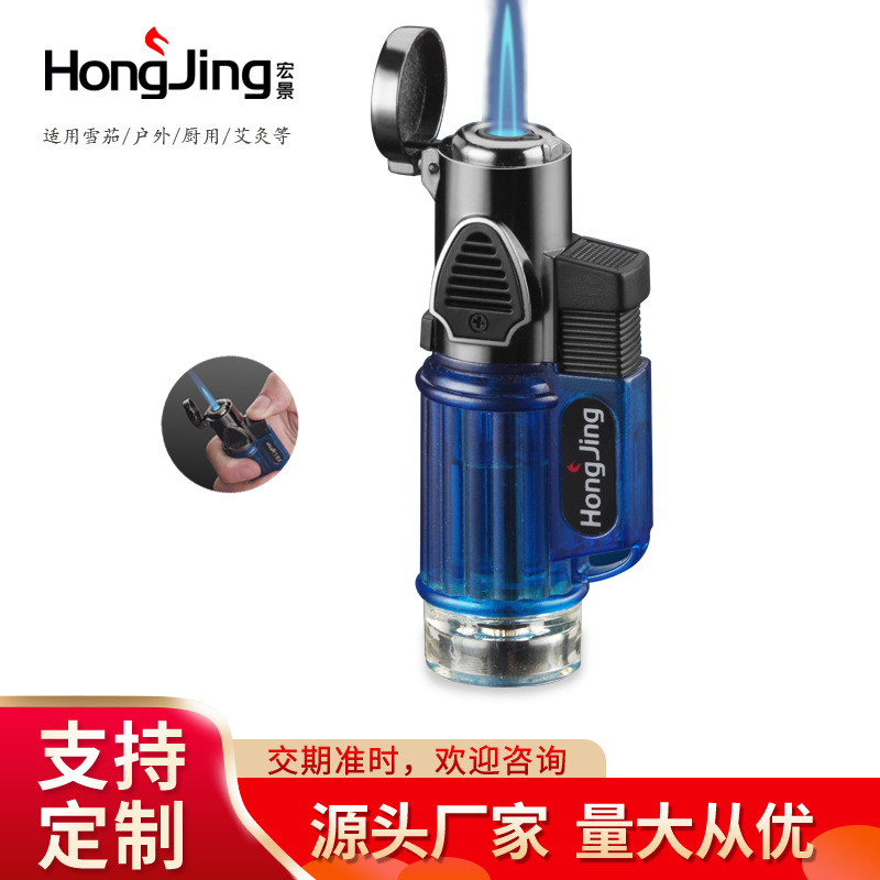 Hongjing 1205 одноразовая маленькая распыляющая горелка для сварки, кухня, улица, кемпинг, барбекю, зажигалка, ветронепроницаемая