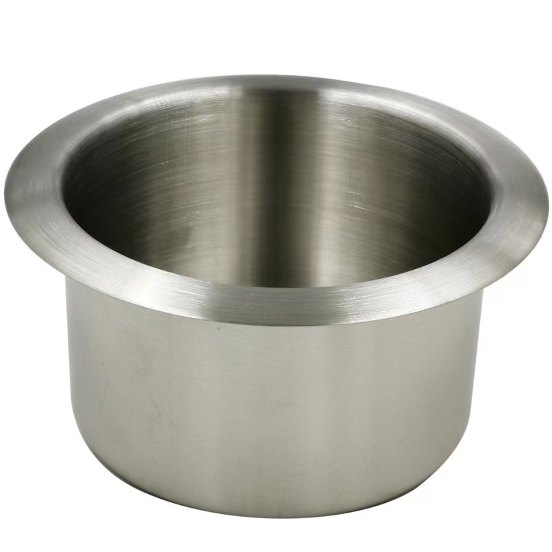 Source Factory Coffee Table Stainless Steel Cup Chess and Card Room Water Cup Holder Household Ashtray Sofa Armrest Cup Holder Aluminum Cup