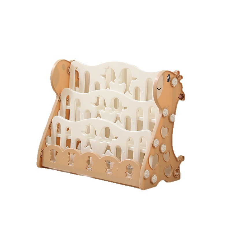 Children's Baby Toy Bookshelf Household Floor-Standing Picture Book Shelf Infant Multi-Layer Large Storage Cabinet