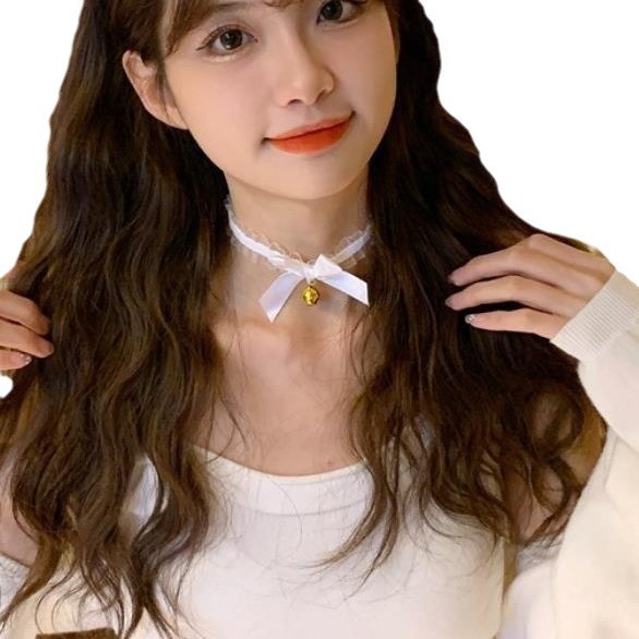 Halloween party Masquerade cat girl headdress black lace veil Internet celebrity cute cat rabbit ear headband